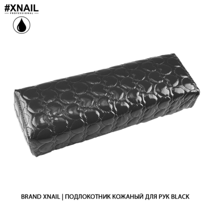 подлокотник кожаный для рук black