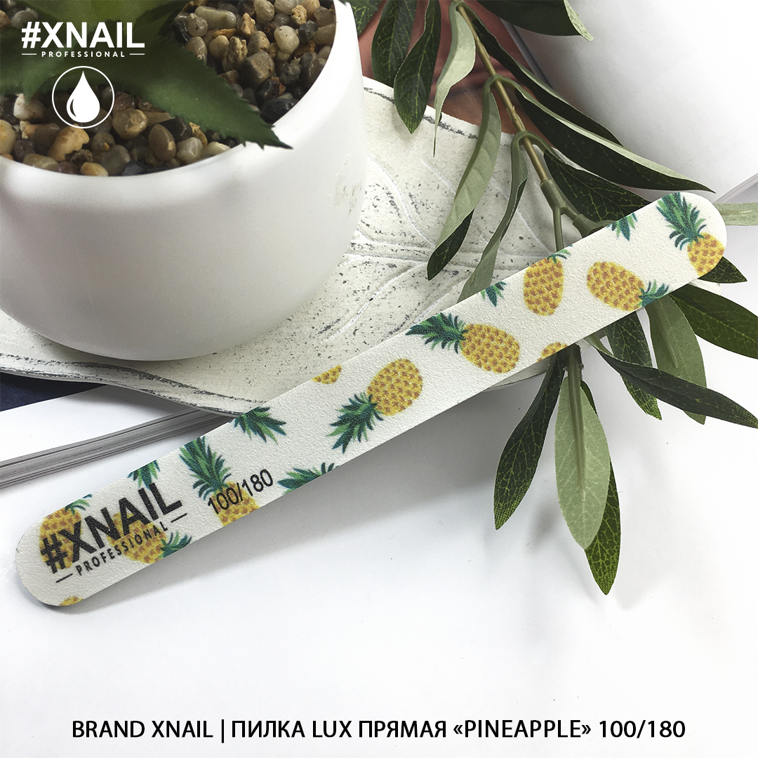 пилка lux прямая «pineapple» 100180